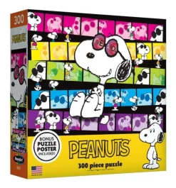 Mastermind Toys Peanuts Joe Cool 300 PC Puzzle New