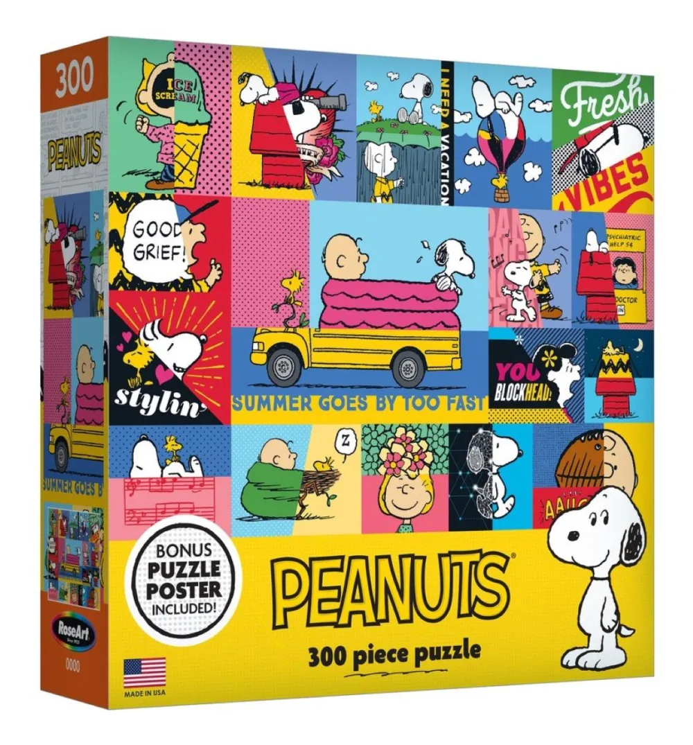 Mastermind Toys Peanuts Vibes 300 PC Puzzle Discount
