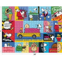 Mastermind Toys Peanuts Vibes 300 PC Puzzle Discount