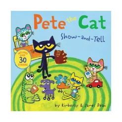 Mastermind Toys Pete the Cat: Show-and-Tell Includes Over 30 Stickers! Book Hot