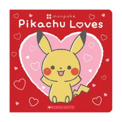 Mastermind Toys Pikachu Loves (Pokémon: Monpoké Board Book) (Media tie-in) New