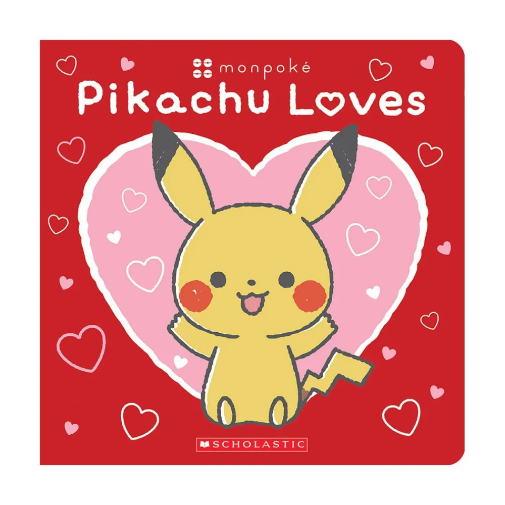 Mastermind Toys Pikachu Loves (Pokémon: Monpoké Board Book) (Media tie-in) New