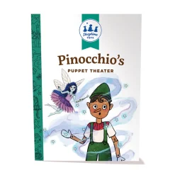 Mastermind Toys Pinocchio's Puppet Theater Book and Playset Book Hot