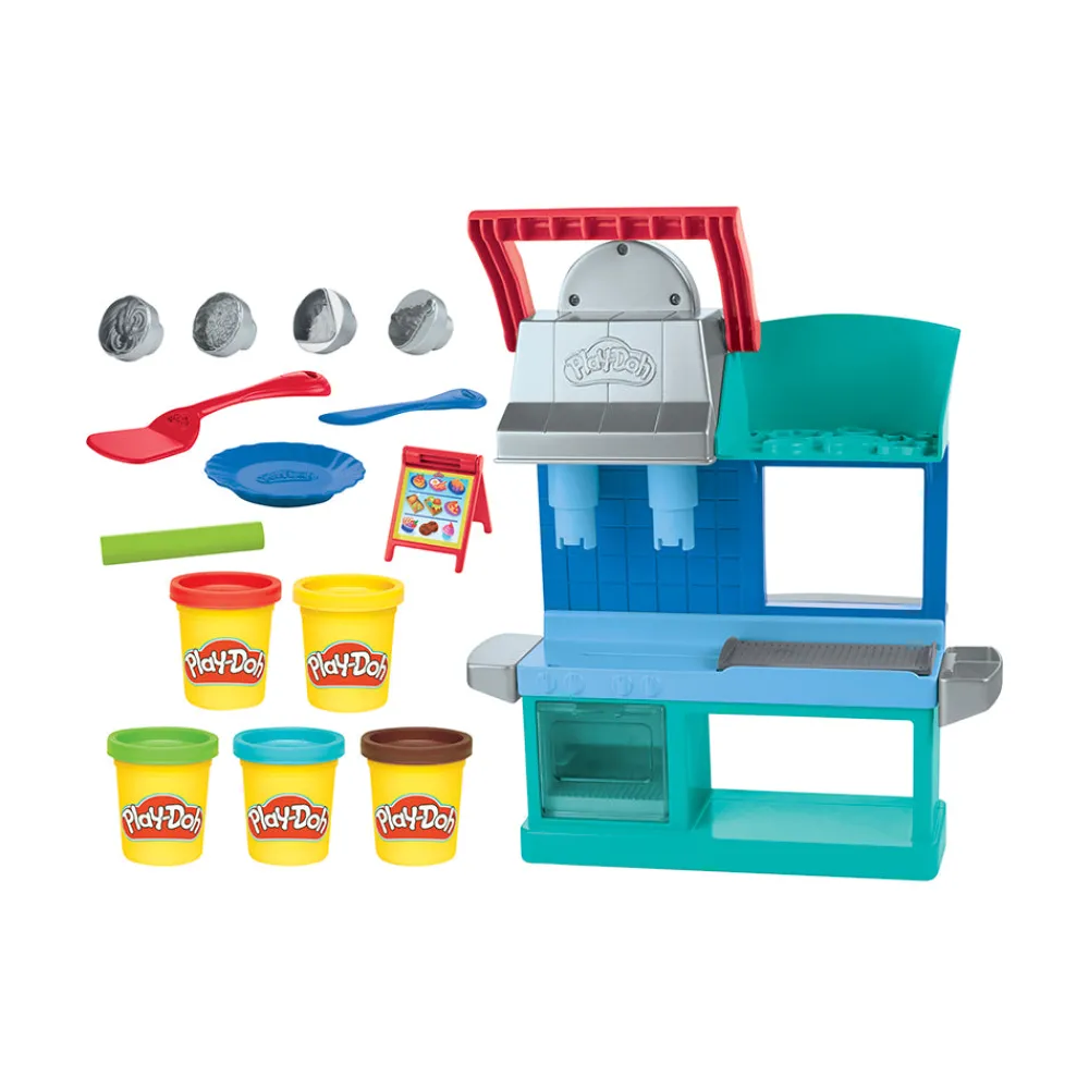 Play-Doh Kitchen Creations Busy Chef's Restaurant Playset New