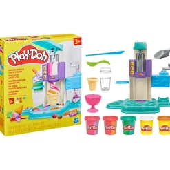 Hasbro Canada Corporation Play-Doh Rainbow Swirl Ice Cream Playset Hot