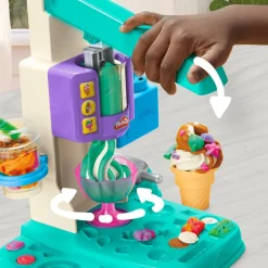 Hasbro Canada Corporation Play-Doh Rainbow Swirl Ice Cream Playset Hot