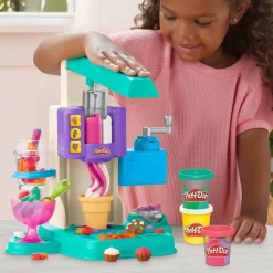 Hasbro Canada Corporation Play-Doh Rainbow Swirl Ice Cream Playset Hot