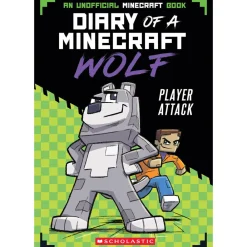 Mastermind Toys Player Attack (Diary of a Minecraft Wolf #1) New