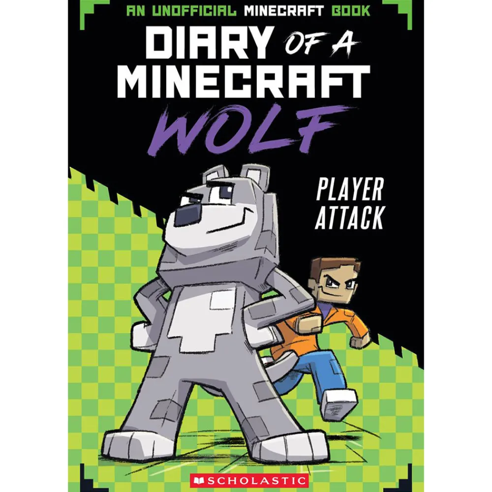 Mastermind Toys Player Attack (Diary of a Minecraft Wolf #1) New