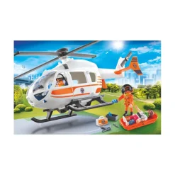 Playmobil City Life Rescue Helicopter Hot