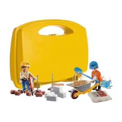 Playmobil Construction Site Carry Case Outlet