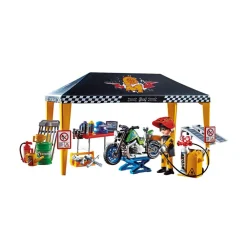 Playmobil Stunt Show Service Tent New