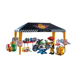 Playmobil Stunt Show Service Tent New