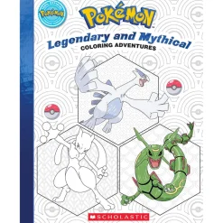 Mastermind Toys Pokémon Coloring Adventures #2: Legendary & Mythical Pokémon New