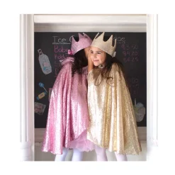 Mastermind Toys Precious Pink Sequins Cape, Size 5-6 Sale