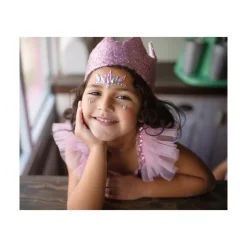 Creative Education Of Can. Precious Pink Sequins Crown New