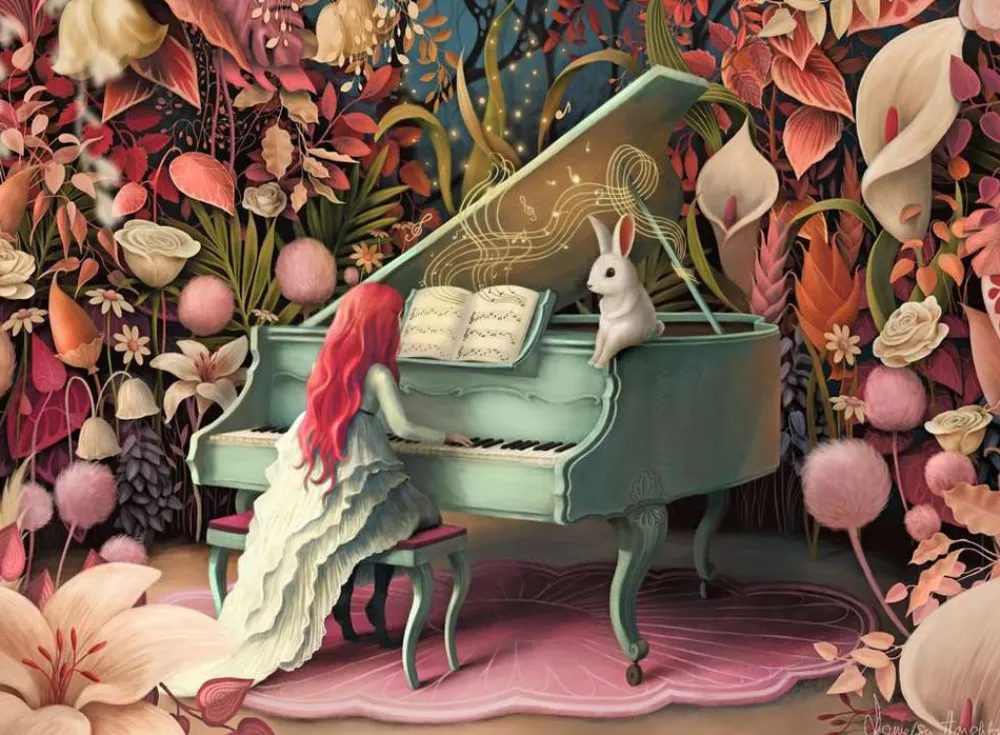 Ravensburger Rabbit Recital 500 pc Puzzle Hot