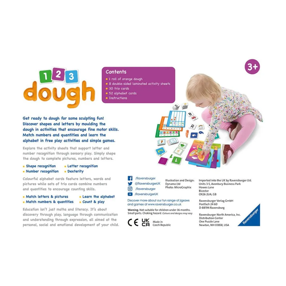 Ravensburger 1 2 3 Dough Game Clearance