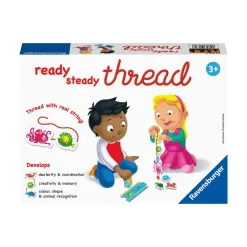 Ravensburger Ready Steady Thread Game New