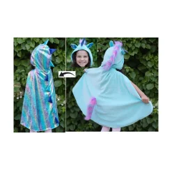 Creative Education Of Can. Reversible Unicorn Dragon Cape, Size 5-6 Fashion