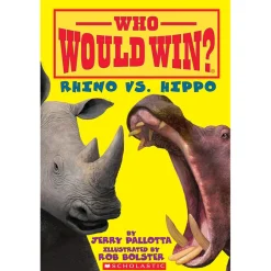Mastermind Toys Rhino vs. Hippo (Who Would Win?) Best