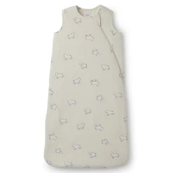 NY BRAND STUDIO INC Rise Little Earthling Cotton Quilted Sleep Bag Antique White Lamb Online