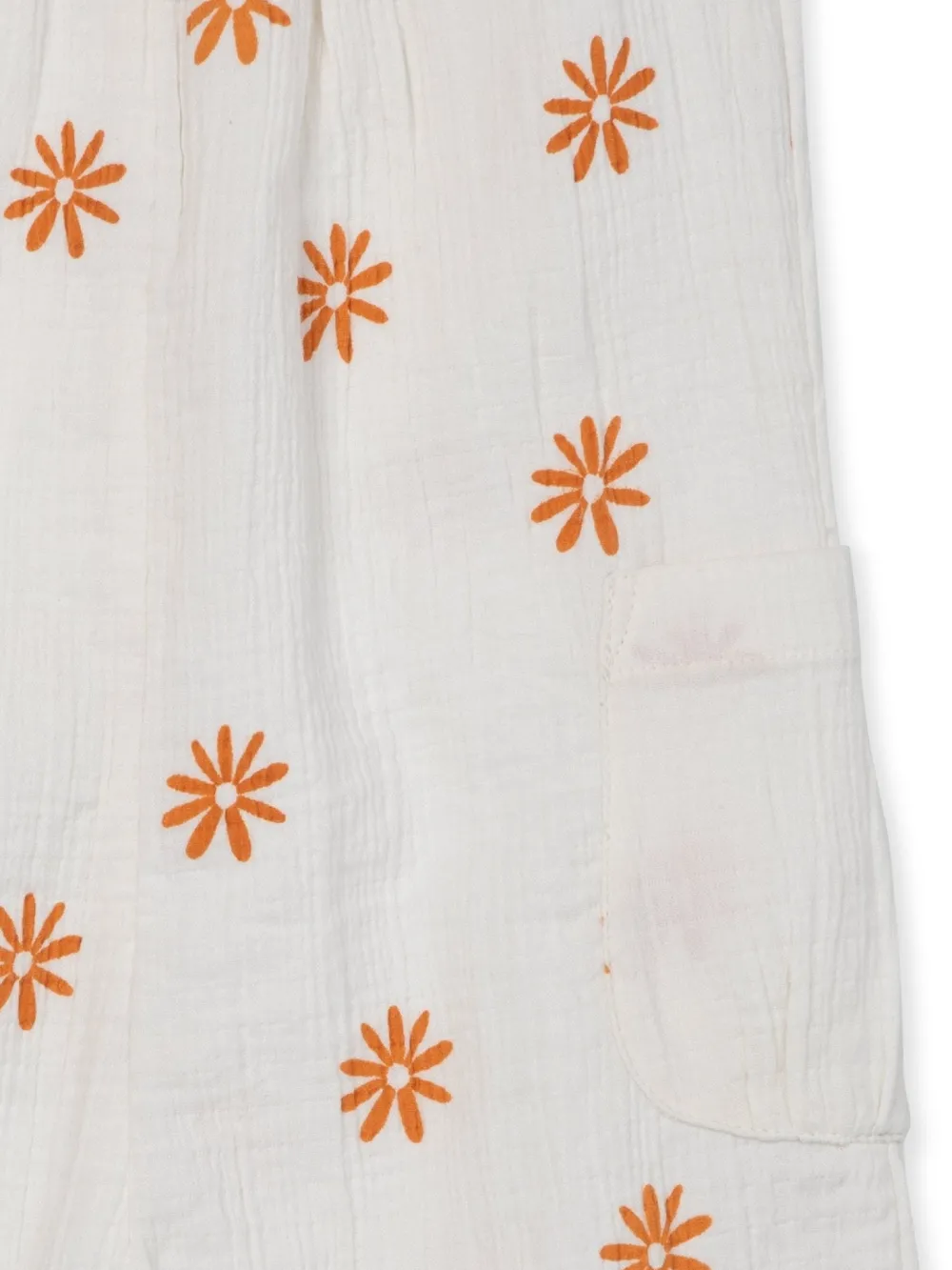 rise little earthling Crinkle Romper White Discount