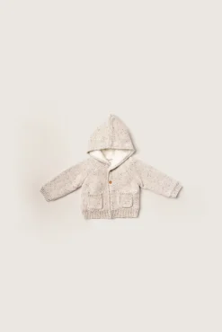 rise little earthling Double Faced Sweater Cream Best