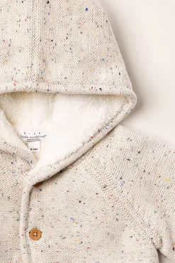 rise little earthling Double Faced Sweater Cream Best
