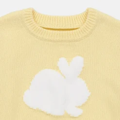 NY BRAND STUDIO INC Rise Little Earthling Jacquard Sweater Yellow Outlet