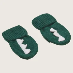 rise little earthling Knit Dino Mitts New