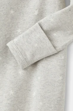 rise little earthling Knotted Gown Grey Stars Online