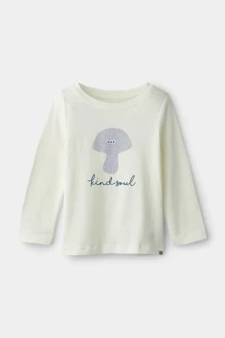 rise little earthling Long Sleeve Crew Neck Fashion