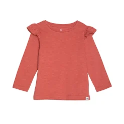 rise little earthling Long Sleeve Ruffle T-Shirt Best