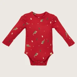 rise little earthling Long-Sleeve Graphic Bodysuit Discount