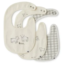 rise little earthling 3-Pack Starter Bib Fashion