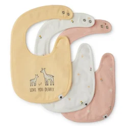 rise little earthling 3-Pack Starter Bib Fashion