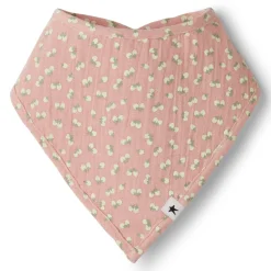 rise little earthling 3-Pack Gauze Bib Blossom Fashion