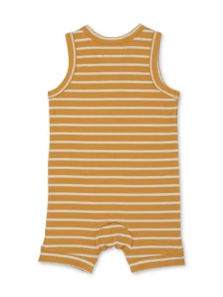 rise little earthling Rib Tank Romper Sunshine Discount