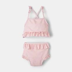 rise little earthling Ruffle Bow 2-Piece Bathing Suit Clearance