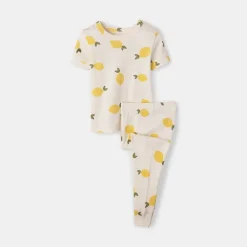 rise little earthling Short Sleeve Sleep Set Fashion