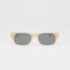 rise little earthling Square Sunglasses Beige Sale