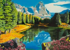 Ravensburger Rocky Mountain Reflections 300 pc Large Format Discount