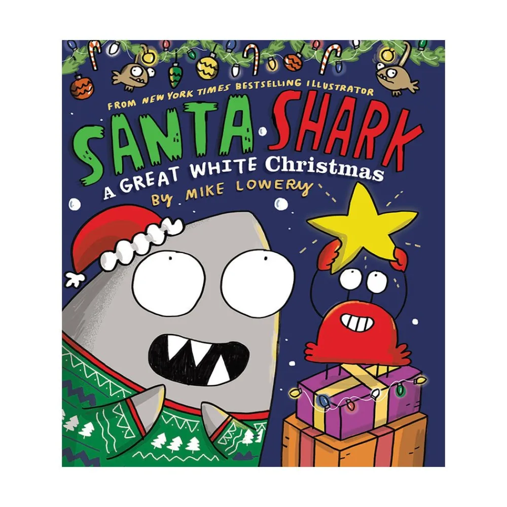 Mastermind Toys Santa Shark A Great White Christmas Book Best