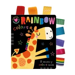 Mastermind Toys Sensory Snuggables Rainbow Colors Book Fashion