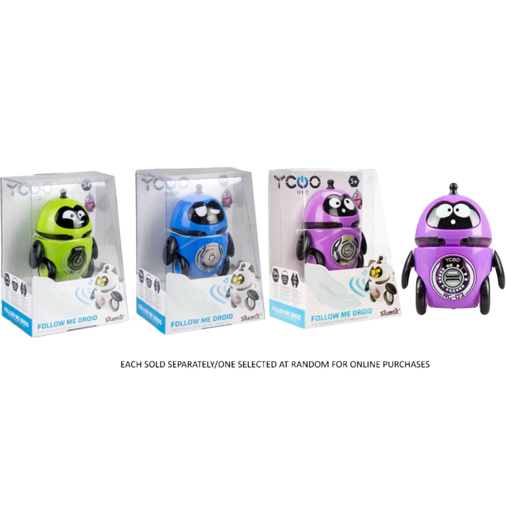 Imports Dragon Inc. Silverlit Robots Follow Me Droid Single Assorted Online