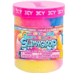 HORIZON GROUP USA Slimygloop Jar Rainbow Snow Cone Icy Slime Hot