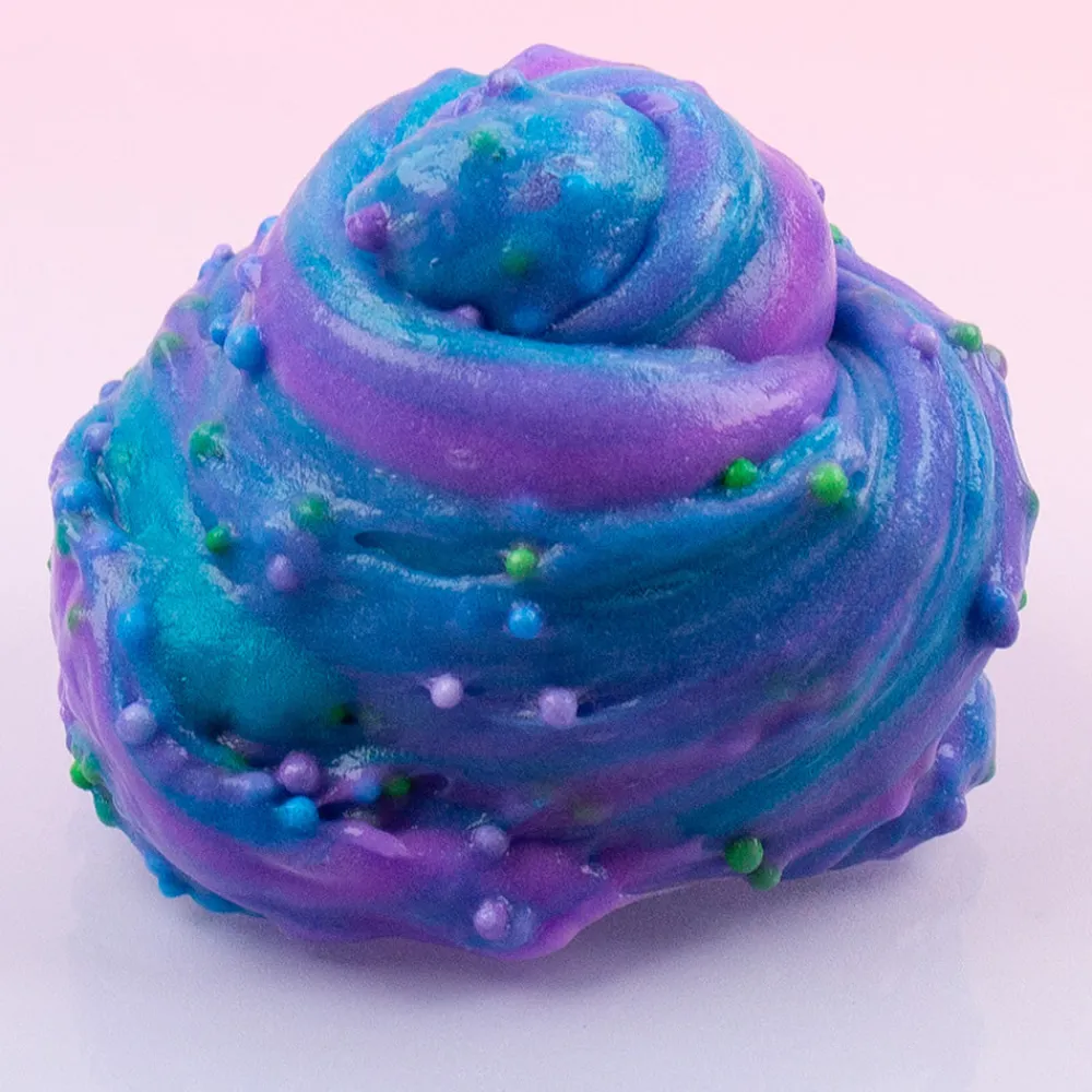 Slimygloop Neon Twist Purple/Blue Butter Slime Hot