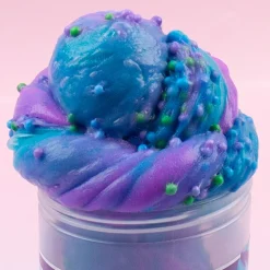 Slimygloop Neon Twist Purple/Blue Butter Slime Hot