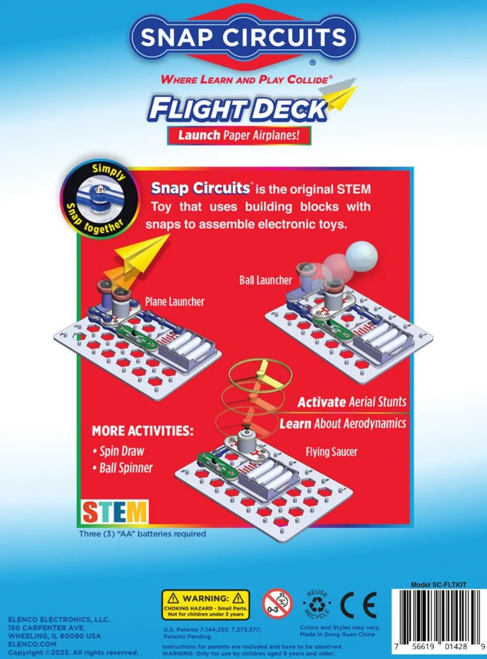 Elenco Electronics Inc. Snap Circuits Flight Deck Discount